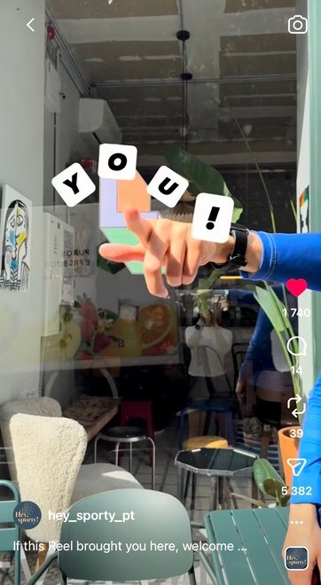 YOU hand reveal